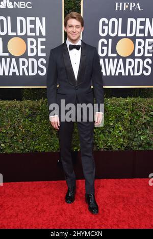 Joe Alwyn at the 77th Golden Globe Awards held at the Beverly Hilton Hotel on January 5, 2020 in Beverly Hills, Los Angeles. Stock Photo