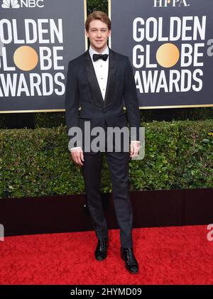 Joe Alwyn at the 77th Golden Globe Awards held at the Beverly Hilton Hotel on January 5, 2020 in Beverly Hills, Los Angeles. Stock Photo