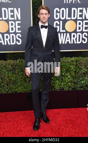 Joe Alwyn at the 77th Golden Globe Awards held at the Beverly Hilton Hotel on January 5, 2020 in Beverly Hills, Los Angeles. Stock Photo