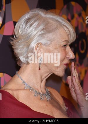 Helen Mirren at HBO's Golden Globes Afterparty held at the Beverly Hilton Hotel on January 5, 2020 in Beverly Hills, Los Angeles. Stock Photo