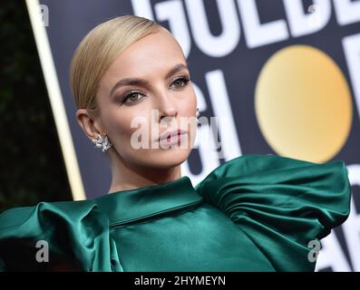 Jodie Comer at the 77th Golden Globe Awards held at the Beverly Hilton Hotel Stock Photo