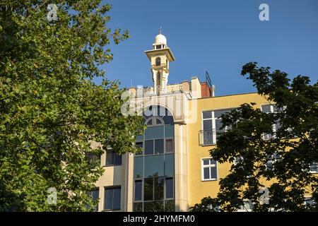 Omar Mosque, Wiener Strasse, Kreuzberg, Berlin, Germany Stock Photo