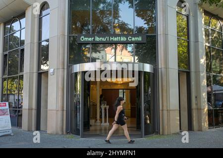 Omar Mosque, Wiener Strasse, Kreuzberg, Berlin, Germany Stock Photo