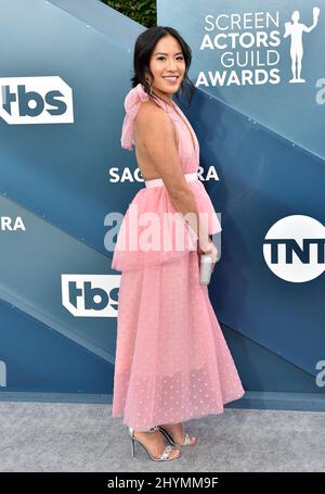 Melissa Tang arrives for the 26th Annual Screen Actors Guild Awards at
