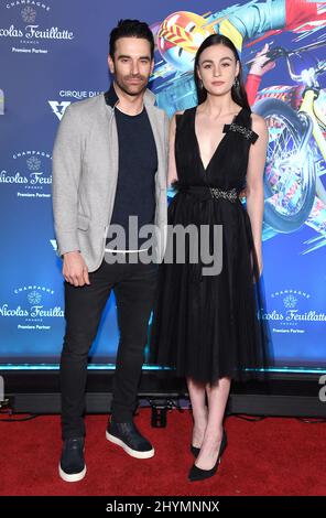Sophie Skelton at Cirque du Soleil's VOLTA Los Angeles premiere held at