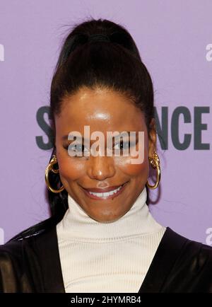 Taylour Paige at the premiere of 'Zola' during the 2020 Sundance Film Festival held at the Eccles Theatre on January 24, 2020 in Park City, UT. Stock Photo