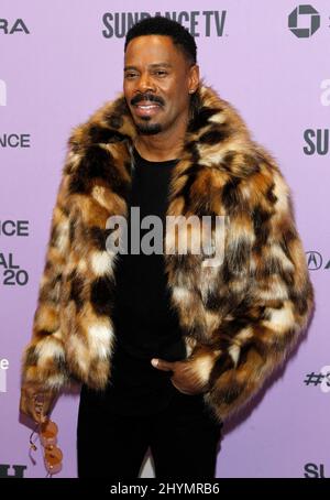 Colman Domingo at the premiere of 'Zola' during the 2020 Sundance Film Festival held at the Eccles Theatre on January 24, 2020 in Park City, UT. Stock Photo