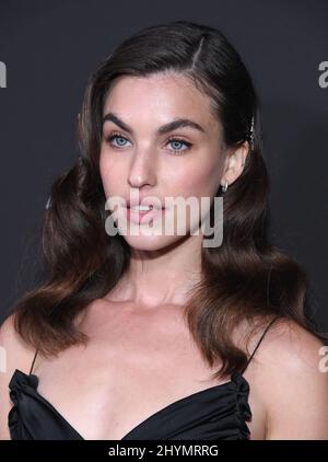 Rainey Qualley arriving to the G'Day USA 2020 at Beverly Wilshire Hotel