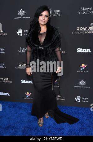 Vassy arriving to the G'€™Day USA 2020 at Beverly Wilshire Hotel on January 25, 2020 in Beverly Hills, CA. Stock Photo