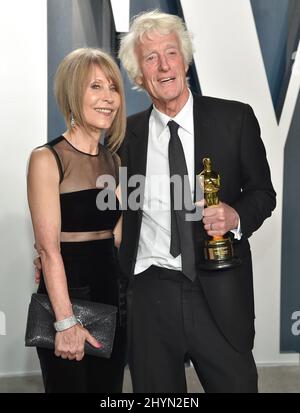 Roger Deakins and Isabella James attending the Empire of Light Premiere