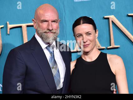 Graham McTavish and Gwen McTavish attending the season five premiere of ...