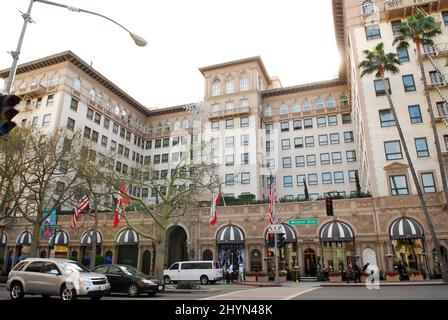 Regent Beverly Wilshire Hotel. Picture: UK Press Stock Photo