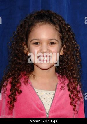 Madison Pettis attends the 'Bridge To Terabithia' World Premiere in Hollywood. Picture: UK Press Stock Photo