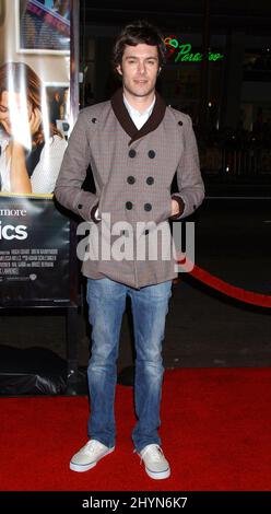 Adam Brody attends the 'Music and Lyrics' World Premiere at Grauman's Chinese Theatre. Picture: UK Press Stock Photo