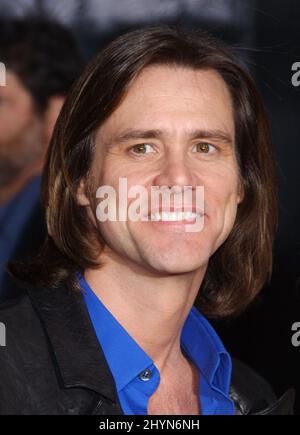 Jim Carrey attends 'The Number 23' Los Angeles Premiere. Picture: UK ...