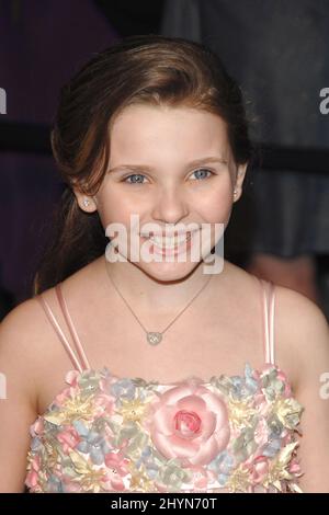 Abigail Breslin attends the 2007 Vanity Fair Oscar Party at Mortons Restaurant in Hollywood. Picture: UK Press Stock Photo