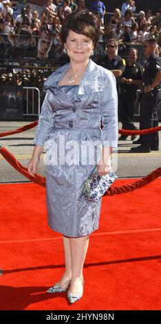Imelda Staunton attends 'Harry Potter and the Order of the Phoenix' US Premiere in Hollywood. Picture: UK Press Stock Photo