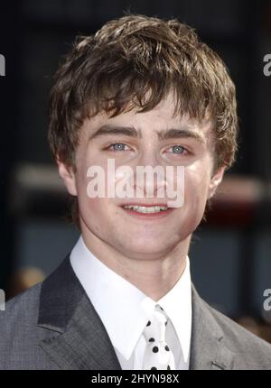 Daniel Radcliffe attends 'Harry Potter and the Order of the Phoenix' US Premiere in Hollywood. Picture: UK Press Stock Photo