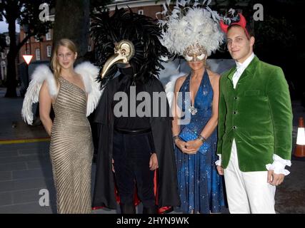 Prince & Princess Michael of Kent, Lady Gabriella Windsor & Lord Frederick attend Crown Prince Pavlos of Greece 40th Birthday Party in Chelsea, London. Picture: UK Press Stock Photo