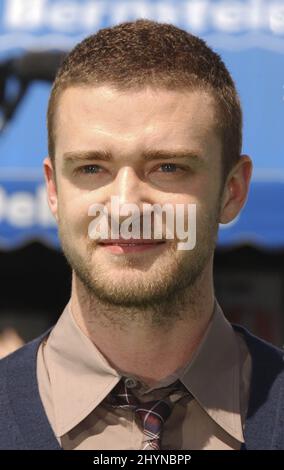 Justin Timberlake attends 'Shrek The Third' LA Premiere held at the Mann Village Theatre. Picture: UK Press Stock Photo
