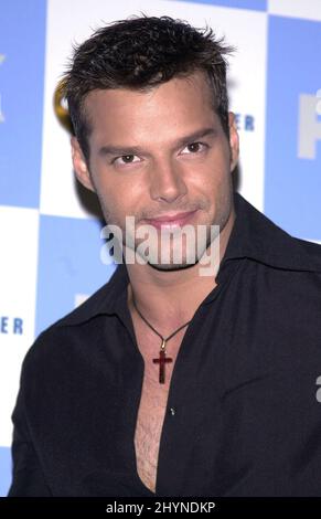 Ricky Martin attends the 7th Annual Blockbuster Entertainment Awards in Los Angeles. Picture: UK Press Stock Photo