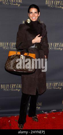 Angie Harmon attends Billy Crystal's 700 Sundays Los Angeles Opening ...