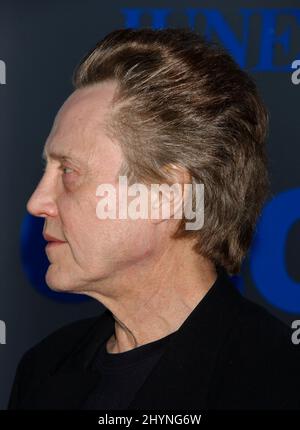 Christopher Walken attends the 'Click' Los Angeles Premiere. Picture: UK Press Stock Photo