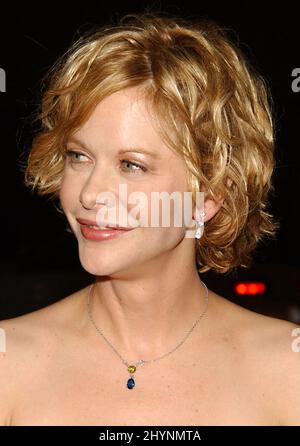 MEG RYAN ATTENDS 'IN THE CUT' FILM PREMIERE IN CALIFORNIA. PICTURE: UK