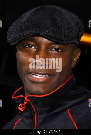 TAYE DIGGS ATTENDS THE MALIBU'S MOST WANTED FILM PREMIERE IN HOLLYWOOD PICTURE: UK PRESS Stock Photo