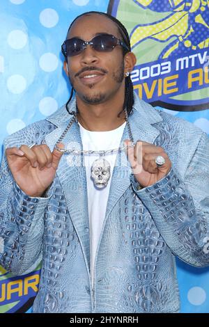 LUDACRIS ATTENDS THE 2003 MTV MOVIE AWARDS IN LOS ANGELES. PICTURE: UK PRESS Stock Photo