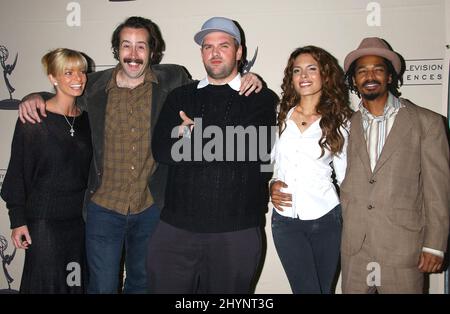 Jaime Pressly, Jason Lee, Ethan Suplee, Nadine Velazquez & Eddie Steeples - 'My Name Is Earl' cast presented by the Academy of Television Arts & Sciences. Picture: UK Press Stock Photo