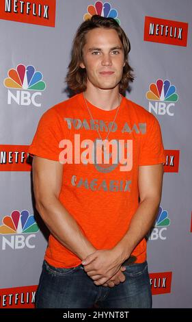 Taylor Kitsch NBC All-Star party at the Beverly Hilton Hotel - Arrivals ...