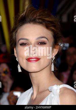 KEIRA KNIGHTLEY ATTENDS THE 'PIRATES OF THE CARIBBEAN: THE CURSE OF THE