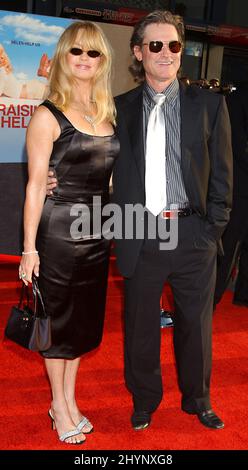 Goldie Hawn & Kurt Russell attend the 'Raising Helen' Premiere in