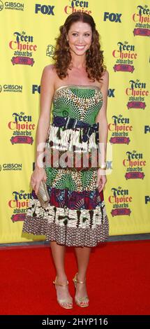 SHANNON ELIZABETH 2005 TEEN CHOICE AWARDS THE GIBSON THEATRE UNIVERSAL