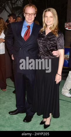 BRIDGET FONDA & DANNY ELFMAN ATTEND 'THE HULK' PREMIERE IN CALIFORNIA. PICTURE: UK PRESS Stock Photo