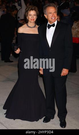 Annette Bening & Warren Beatty attend the Vanity Fair Oscar Party in West Hollywood. Picture: UK Press Stock Photo