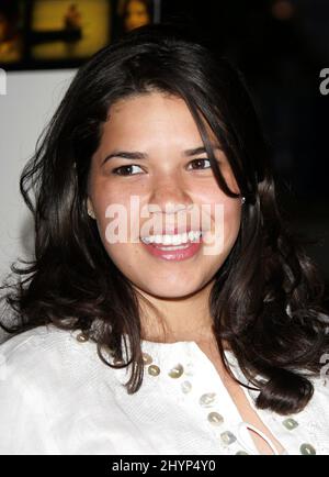America Ferrera attends the 'Winter Solstice' Los Angeles Premiere. Picture: UK Press Stock Photo