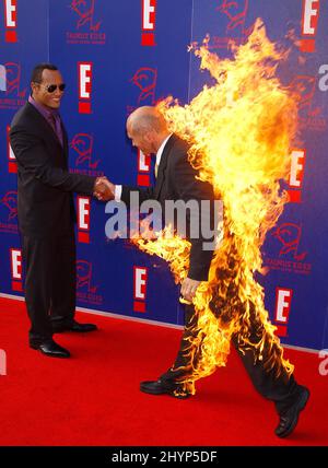 Dwayne 'The Rock' Johnson & Tim Trella attend the 5th Annual Taurus ...