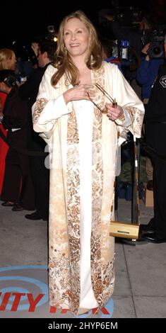 Faye Dunaway at the 2004 Vanity Fair Oscar Party at Morton's in West