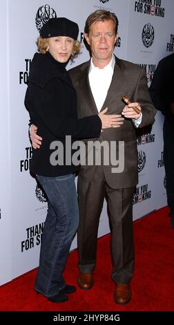 Felicity Huffman & William H. Macy attend the Thank You For Smoking Premiere in Los Angeles. Picture: UK Press Stock Photo