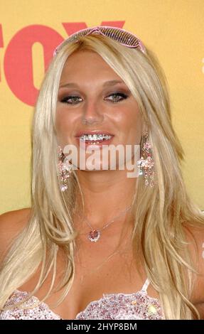Brooke Hogan attends the 2006 Teen Choice Awards at the Gibson Amphitheatre in Universal City. Picture: UK Press Stock Photo