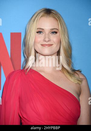 Virginia Gardner arrives at the Netflix’s ALL THE BRIGHT PLACES