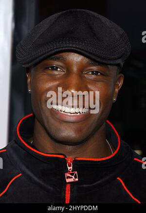 TAYE DIGGS ATTENDS THE MALIBU'S MOST WANTED FILM PREMIERE IN HOLLYWOOD PICTURE: UK PRESS Stock Photo