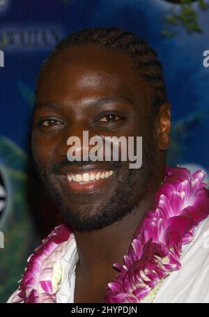 Adewale Akinnuoye-Agbaje attends the LOST Season 2 Premiere Party at the Royal Hawaiian Hotel. Picture: UK Press Stock Photo