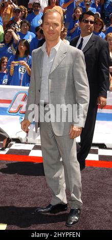 Michael Keaton attends the World Premiere of 'Herbie Fully Loaded' in Hollywood. Picture: UK Press Stock Photo