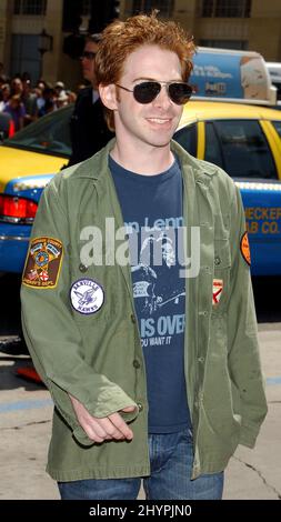 Seth Green attends the 'Charlie and the Chocolate Factory' World Premiere in Hollywood. Picture: UK Press Stock Photo