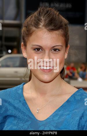 Lindsey Shaw attends the 'Barnyard' World Premiere in Hollywood