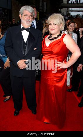 George Lucas & daughter Katie Lucas attend the 34th AFI Life Achievement Award: A Tribute to Sir Sean Connery, in Hollywood. Picture: UK Press Stock Photo