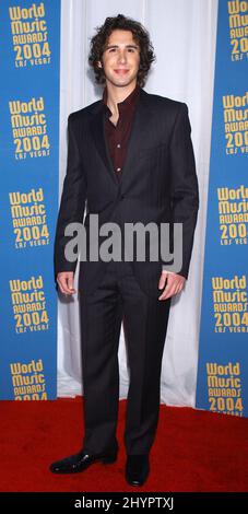 Josh Groban at the World Music Awards, Las Vegas, U.S.A Stock Photo - Alamy